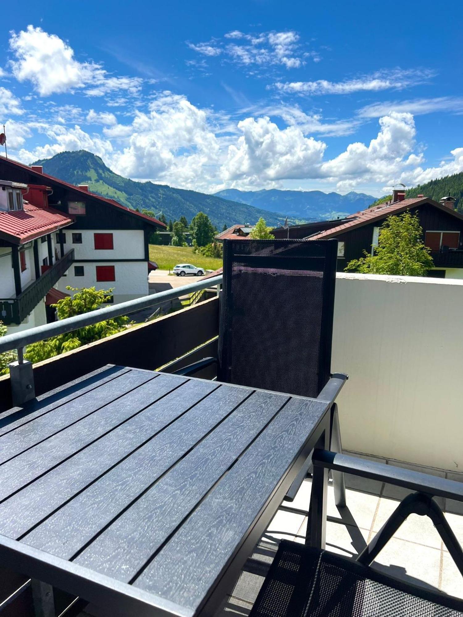 Bergnest Iseler Mit Panoramablick Daire Oberjoch Dış mekan fotoğraf